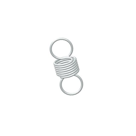 Approved Vendor Extension Spring, O= .500, L= 1.25, W= .045 G909972016